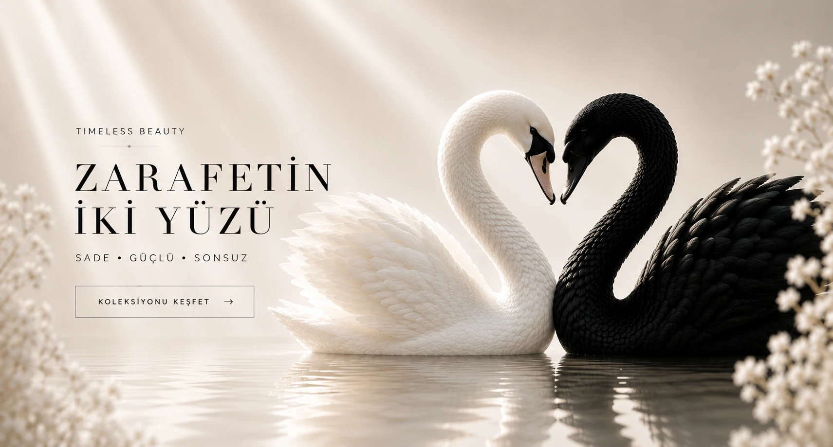Kuğu Koleksiyonu — Zarafetin İki Yüzü — Flue Jewellery